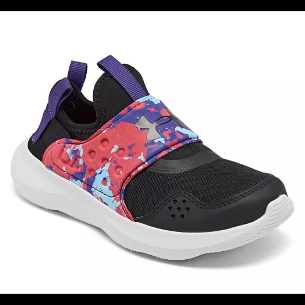 Little Girls Runplay Camo Stay-Put Closure Running Sneakers